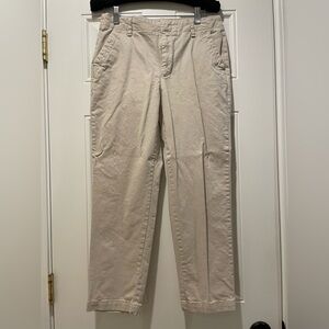 Banana Republic Slim Flat Front Chinos